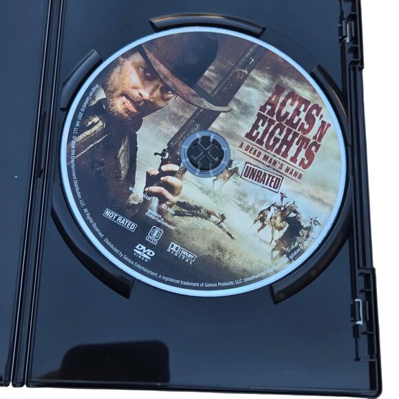 Aces N Eights DVD Unrated Western Film Casper Van Dien Ernest Borgnine 2008 - Picture 12 of 13